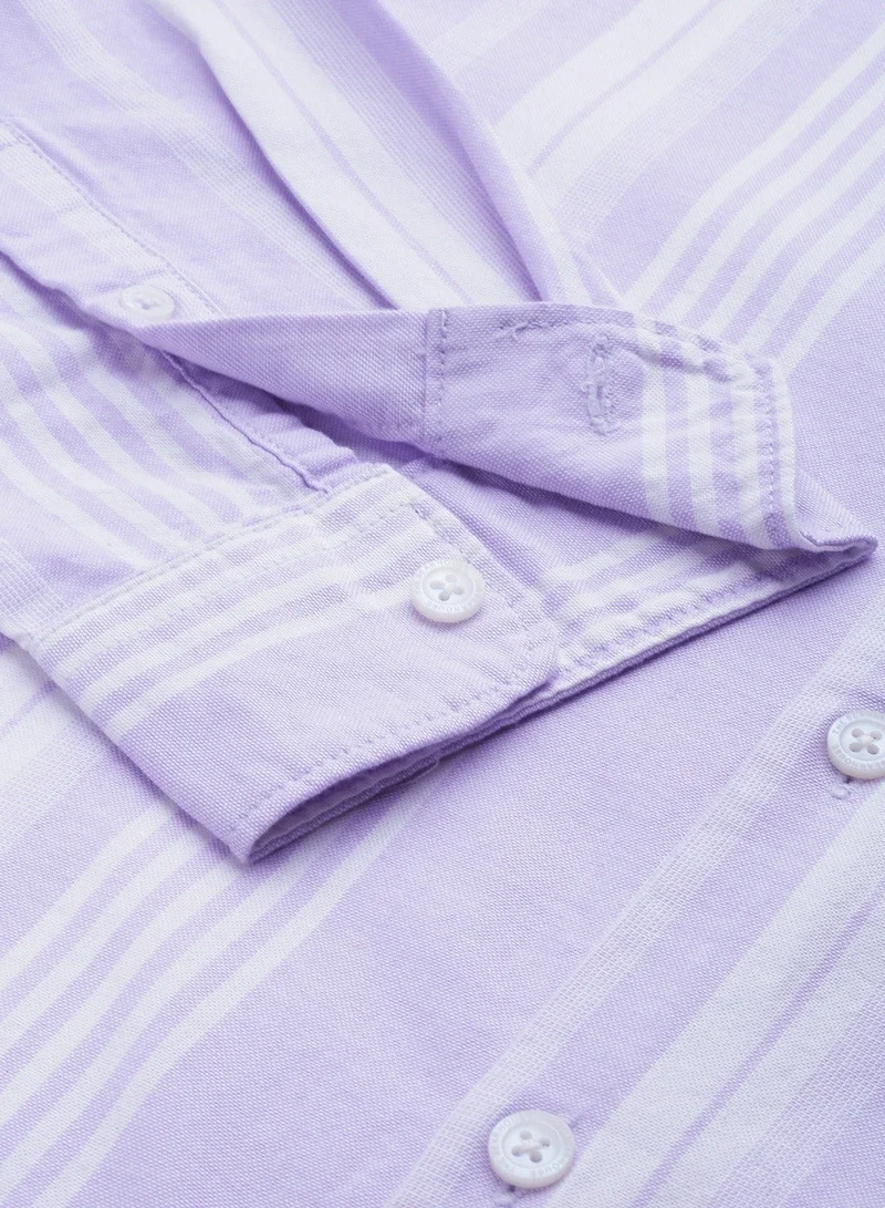 The Bear House  Men's Cotton Shirt | Casual & Formal Long Sleeve Slim Fit | Classic Button-Down, Office & Everyday Wear, Comfortable & Breathable Fabric for Men | Best Price UAE