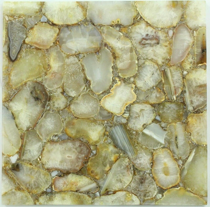 PH Artistic PH Artistic Handmade Semi Precious Agate Stone Coffee Only Table top Home Decorative Item 
