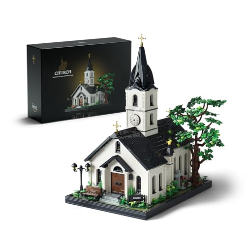 Nifeliz Church Building Set for Adults Vintage Countryside Building Model Toy with Detailed Interior Ideal for Display and Home Decor Gift 3116 PCS NF10310 - Image 1