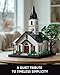 Nifeliz Church Building Set for Adults Vintage Countryside Building Model Toy with Detailed Interior Ideal for Display and Home Decor Gift 3116 PCS NF10310 - Image 4