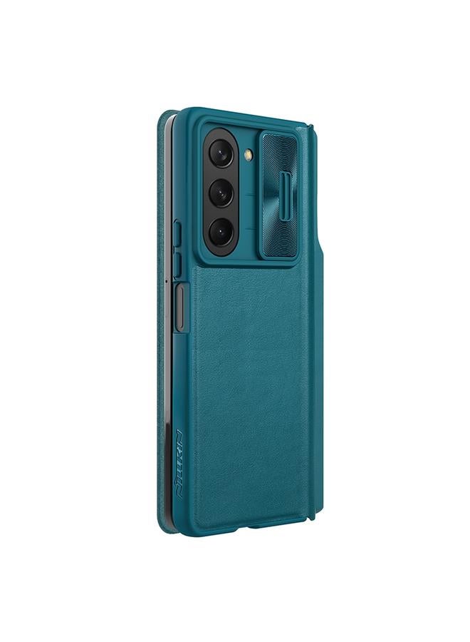 Nillkin Case For Samsung Galaxy Z Fold5 QIN Series Pro Sliding Camera Cover Design Leather Phone Case - Image 2