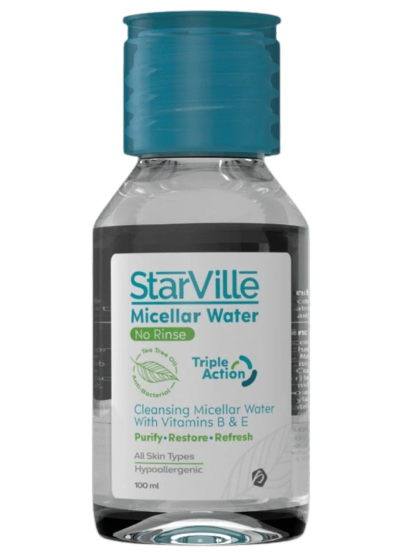 starville Cleansing Micellar Water With Vitamins B And E - 100 Ml