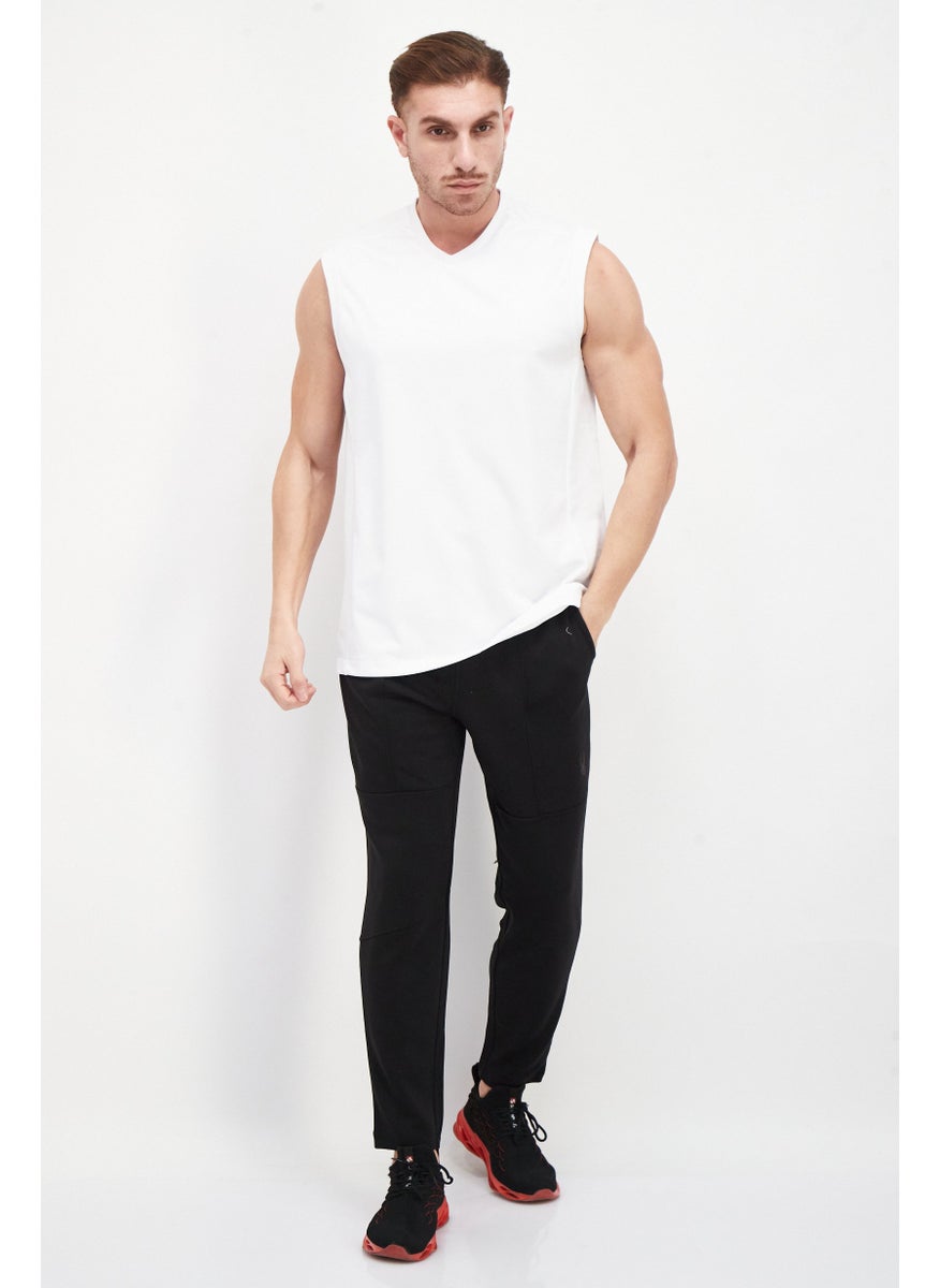 CASTORE - Men Sportswear Fit Brand Logo Training Vest, White - Image 1