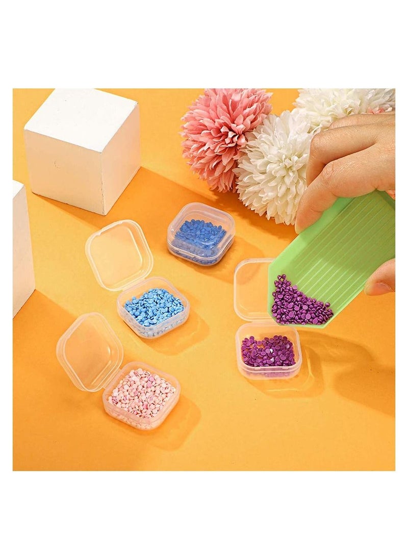 SYOSI - Mini Plastic Storage Containers with Lids Set of 36 - Image 1