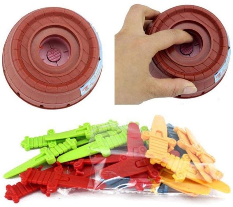 Pirate Bucket Table Lucky Stab Pop Up Toy, Tricky Intellectual Barrel Games For Kids - Image 4
