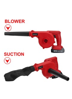 Cordless Leaf Blower, 2-in-1 Portable 21V Lithium Battery 220V Multifunctional Blower for Blowing Leaf, Clearing Dust & Small Trash,Car, Computer Host, Hard to Clean Corner - pzsku/Z85E607B97054CC8F4986Z/45/_/1733365291/26091927-dcc5-440a-a3ef-f17dc1eabed8