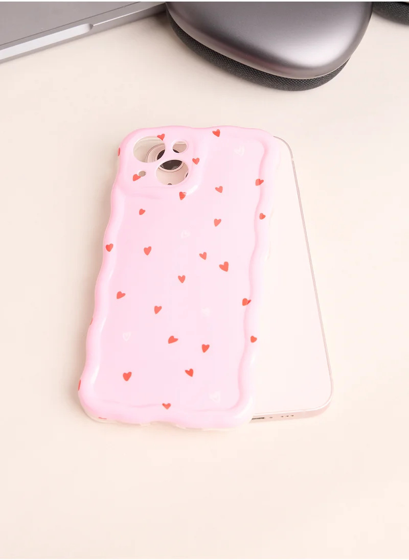 كوكونت لين Wavy Cute Heart Phonecase 15