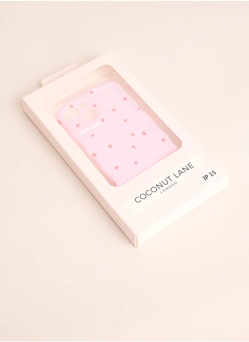 كوكونت لين Wavy Cute Heart Phonecase 15