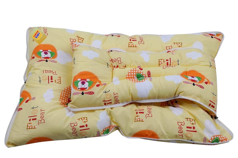 Fareto New Born Baby 3 in 1 Sleeping Bag Cum Baby BedCarry BagBaby Wrapper06 Months Yellow - Image 2