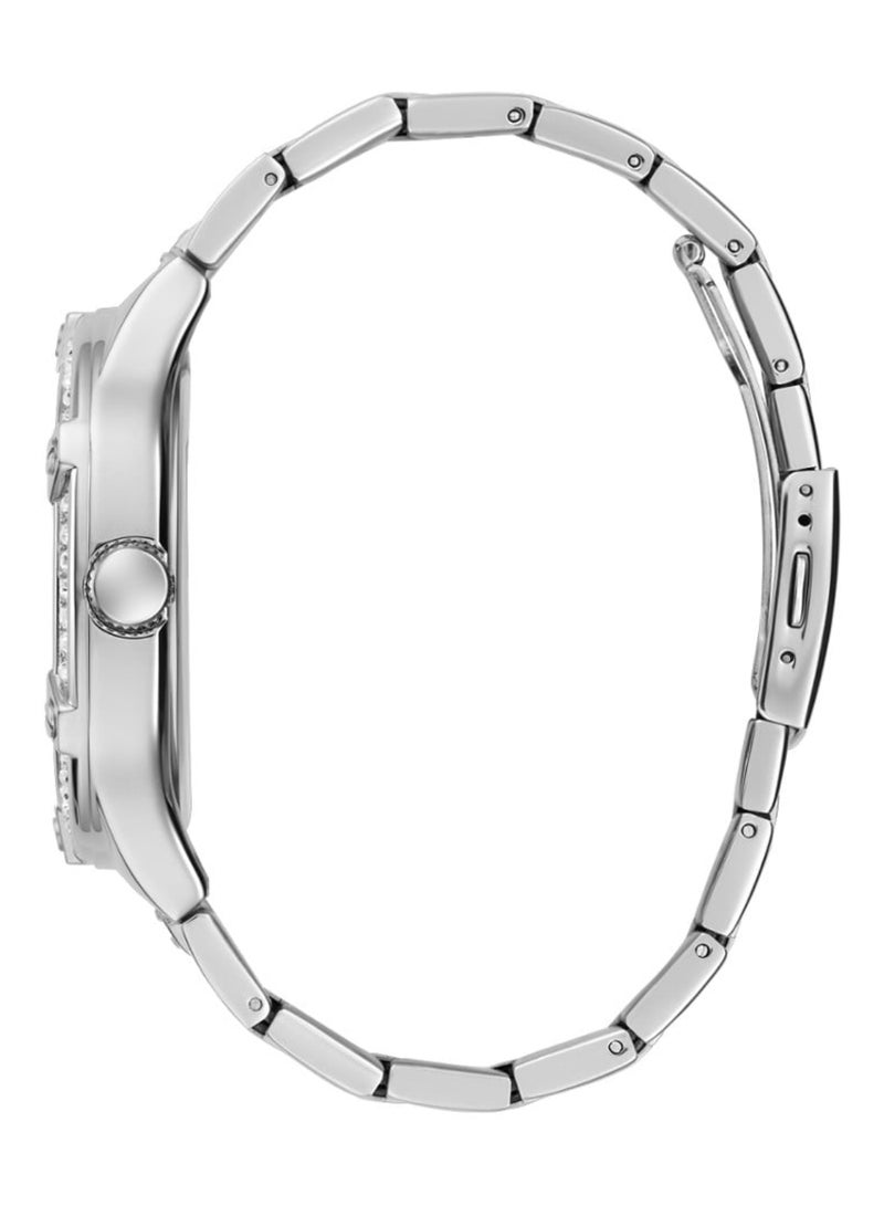 GUESS Mens Silver Tone Multi-function Watch - GW0576G1 - Image 4