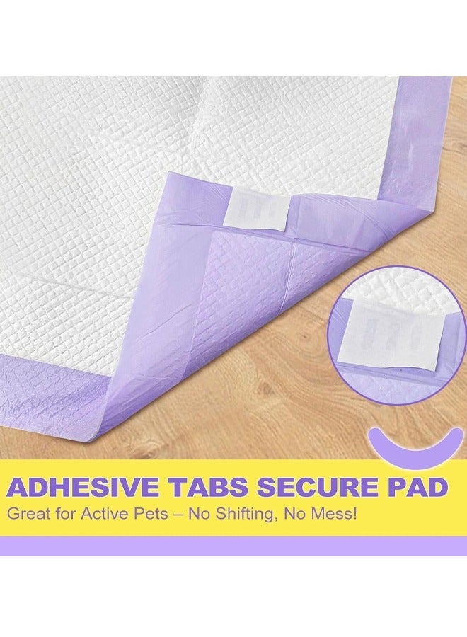 Dog Pee Pads  Dog Pads Extra Large Odor Control Pee Pads for Dogs, Puppy Pads Ultra Absorbent  6 Layers Leak-Proof Purple Extra Large Pee Pads for Dogs with Odor Eliminating Puppy Pads Thicken Super Absorbent - Image 4