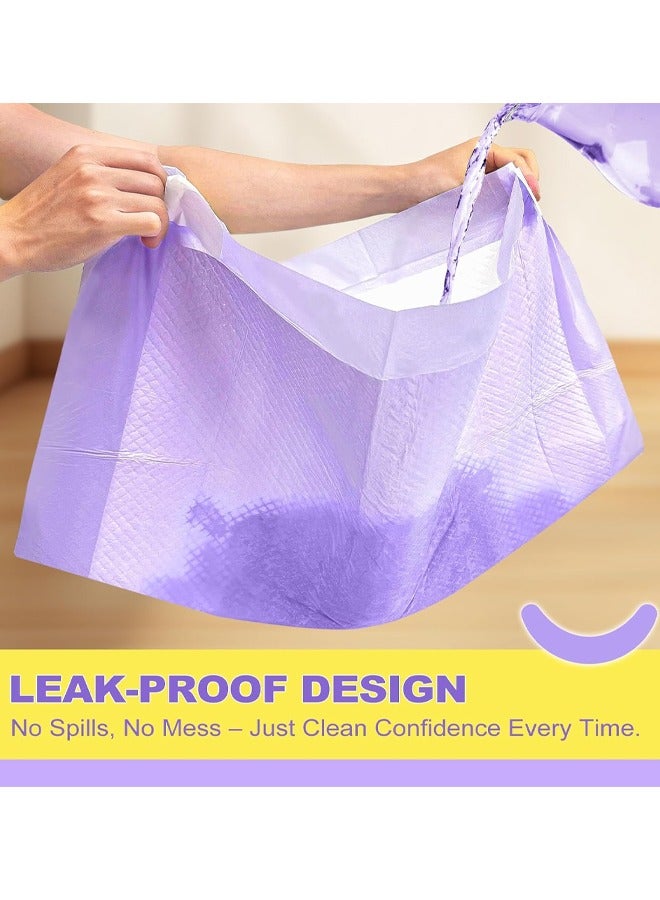 Dog Pee Pads  Dog Pads Extra Large Odor Control Pee Pads for Dogs, Puppy Pads Ultra Absorbent  6 Layers Leak-Proof Purple Extra Large Pee Pads for Dogs with Odor Eliminating Puppy Pads Thicken Super Absorbent - Image 5