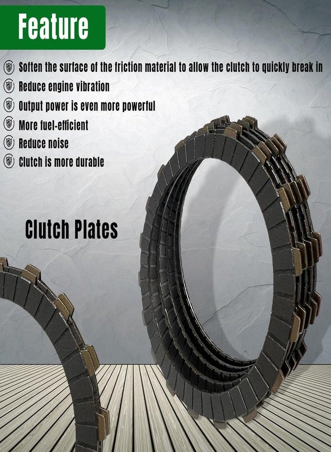 WEICHENGXIN Clutch Kit Heavy Duty Springs & Cover Gasket Compatible with Honda Grom 125 MSX125 2014-2020 Monkey Z125M Z125MA 2019-2021 - Image 2