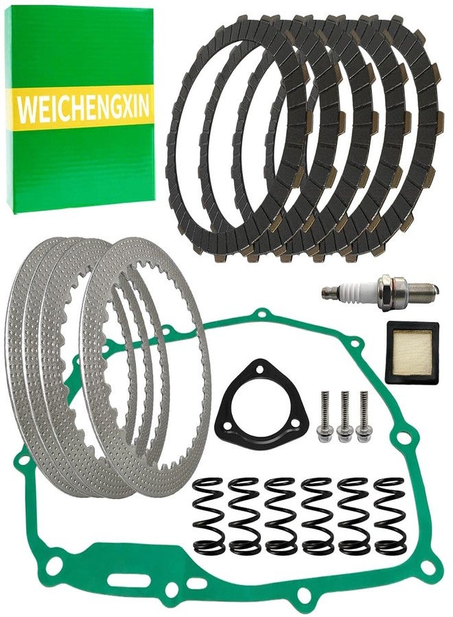 WEICHENGXIN Clutch Kit Heavy Duty Springs & Cover Gasket Compatible with Honda Grom 125 MSX125 2014-2020 Monkey Z125M Z125MA 2019-2021 - Image 1