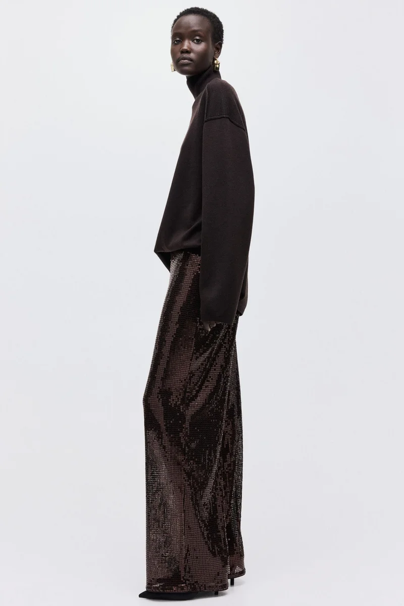 H&M Sequined trousers