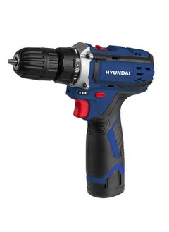HYUNDAI HYUNDAI Cordless Drill HP412 12V 10mm Compact Power Drill with 2 Lithium Batteries, Dual Speed, 26N·m Torque  - Image 1