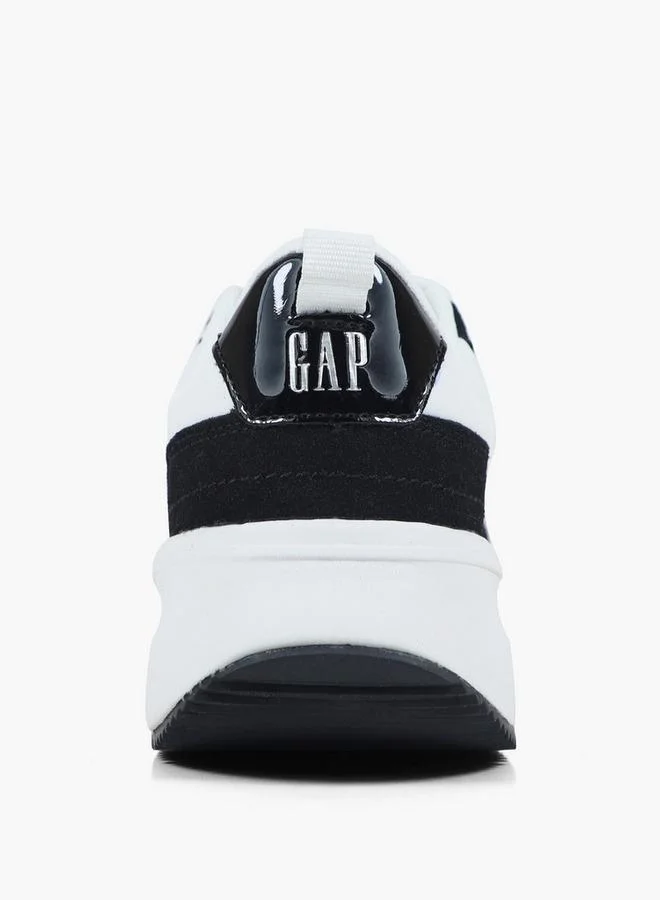 Gap WHITE Women Penelope Lace-Up Ankle Sneakers for Women | Best Price UAE