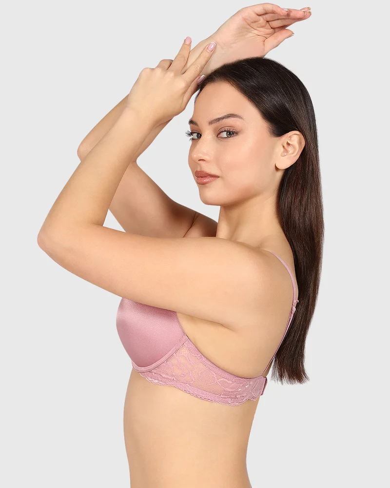 Isla & Evie Isla & Evie Obvious Gel Padding Plunge Bra
