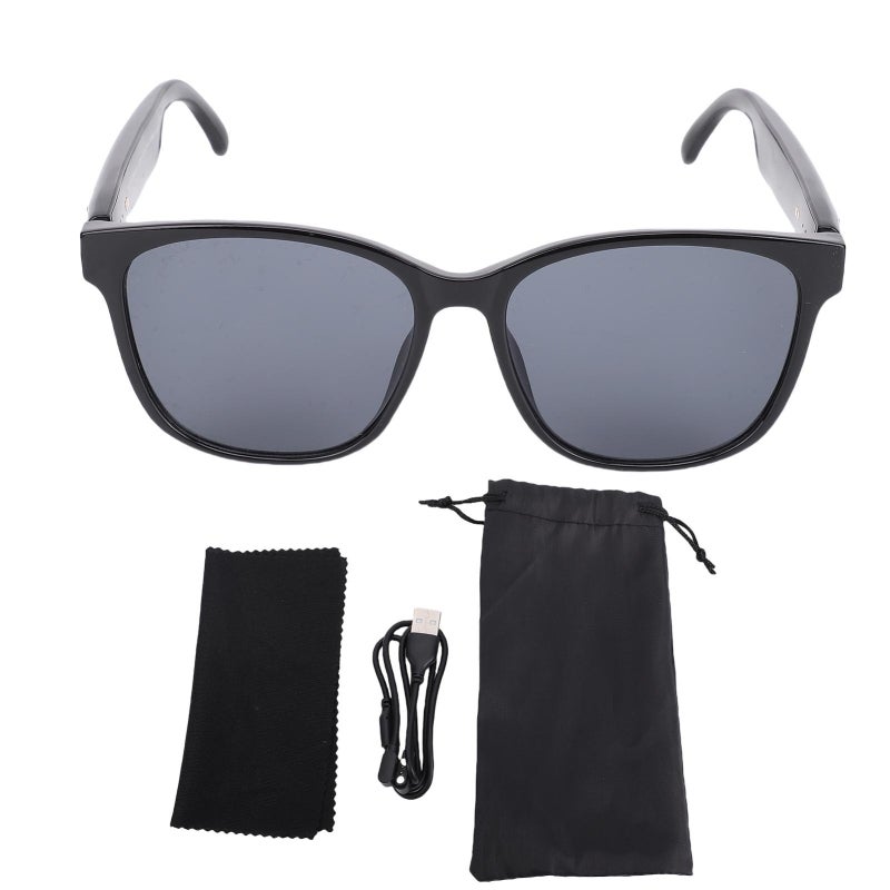 AI Translation Glasses 55mAh Battery Polarized Lenses Smart Translator Sunglasses - 144 Languages Bluetooth 6.0 Connectivity Real Time Translation Sunglasses for International Travel Business Meetings - Image 1