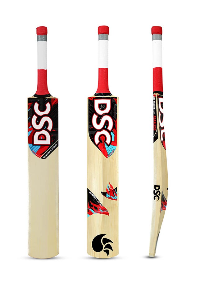 DSC - Wildfire Kashmir Willow Tennis Cricket Bat - Image 1