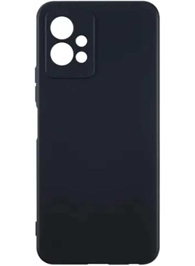 Protective Cover For Vivo Y55 5G , Slim  Fit Soft Back TPU Case Flexible Silicone Cover Compatible For Vivo Y55 5G - Black