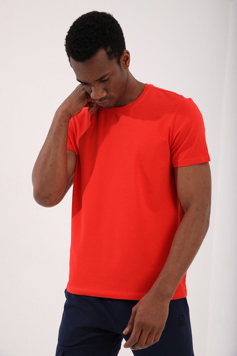 Tommy Life Fiesta Men's Basic Short Sleeve Standard Pattern O Neck T-Shirt - 87911  - Image 3