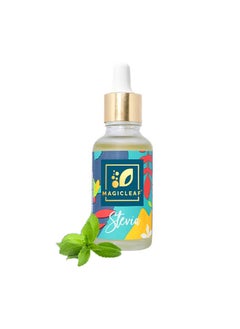 Magic Leaf Stevia Leaf Extract Natural Sugar Free Stevia Drops, For Weight Watchers And Keto Diet, Zero Calorie, Non Gmo, Stevia Based Liquid Sweetener, 30 Ml (800 Drops) - Pack Of 1  - Image 1