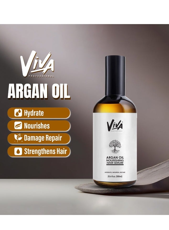 Viva Argan Oil Nourishing Hair Serum 100ml ,Oil Nourishing Hair Serum - Image 4