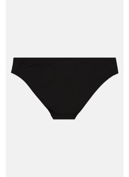 EMPORIO ARMANI Women Solid Brief Style Panties, Black  - Image 2