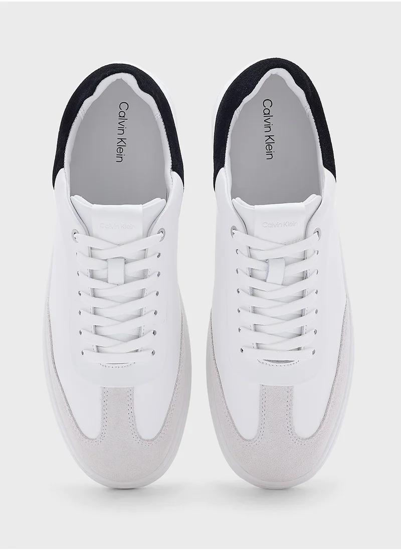 CALVIN KLEIN Lace Up Low Top Sneakers