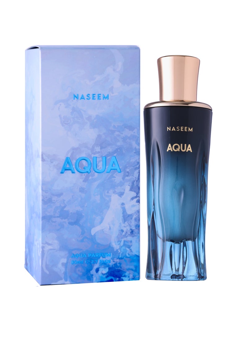 Naseem - Aqua Perfume Sweet Salty Water Aroma | Sharp Ginger & Bitter Grapefruit | Elegant Ambroxan | Fresh Fragrance with a Sharp Twist - 80ml - Image 1