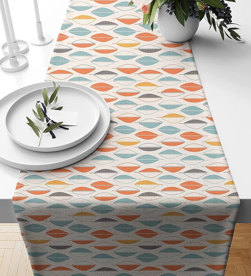 STITCHNEST Printed Polycotton Table Runner for Dining Table & Home Décor Pack of 1, ( Size 13 x 60 Inches ) - Image 2
