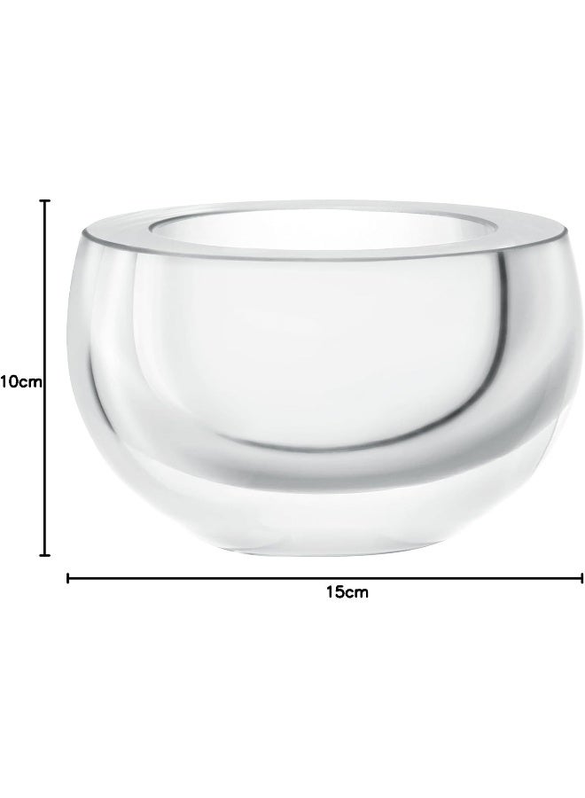 LSA International Host Bowl Ø15cm Clear | Handmade Glass - Image 5