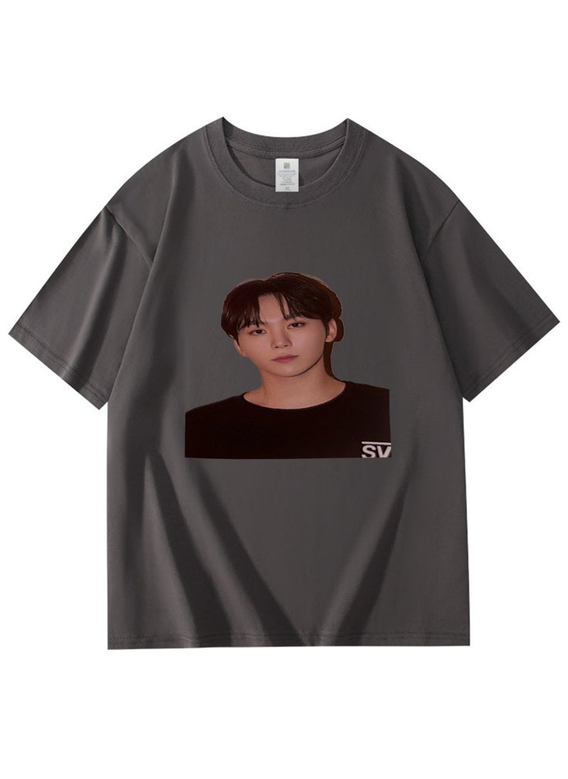 NIBEMINENT SEVENTEEN Printed Cotton Short Sleeves T-Shirt 