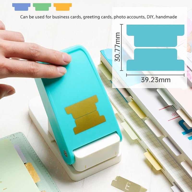 Embossing Tool For Bookmarks Cards Photos Home Office DIY Crafting Silver - Image 4