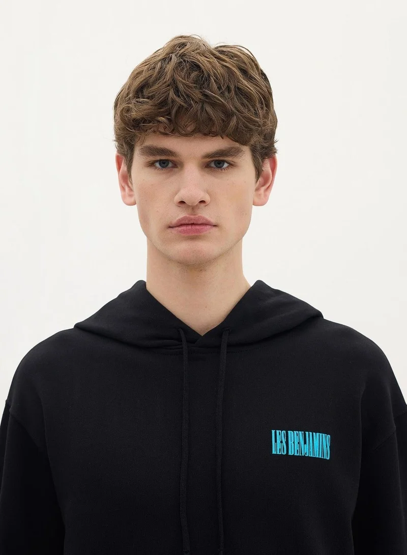 LES BENJAMINS RELAXED HOODIE 005