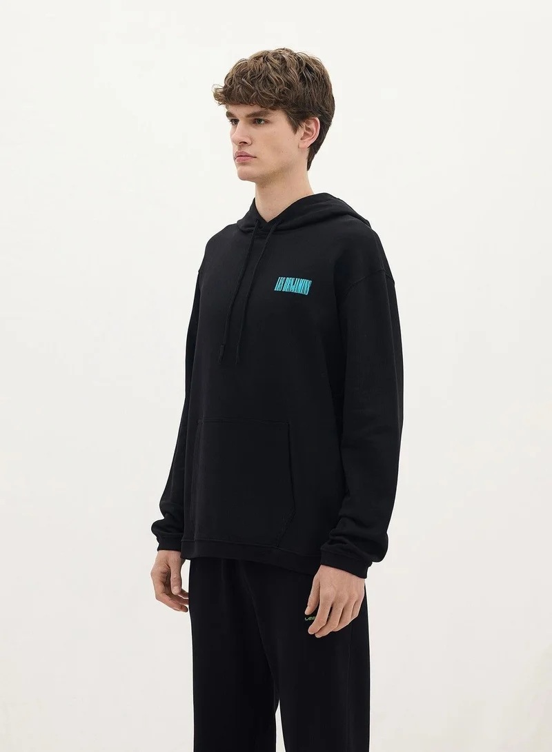 LES BENJAMINS RELAXED HOODIE 005