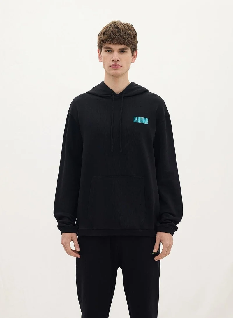 LES BENJAMINS RELAXED HOODIE 005