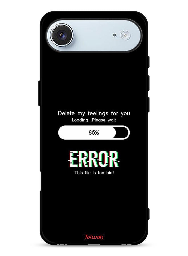 Tolwak Apple iPhone Air Protective Case Cover Delete My Feelings For You - Image 1