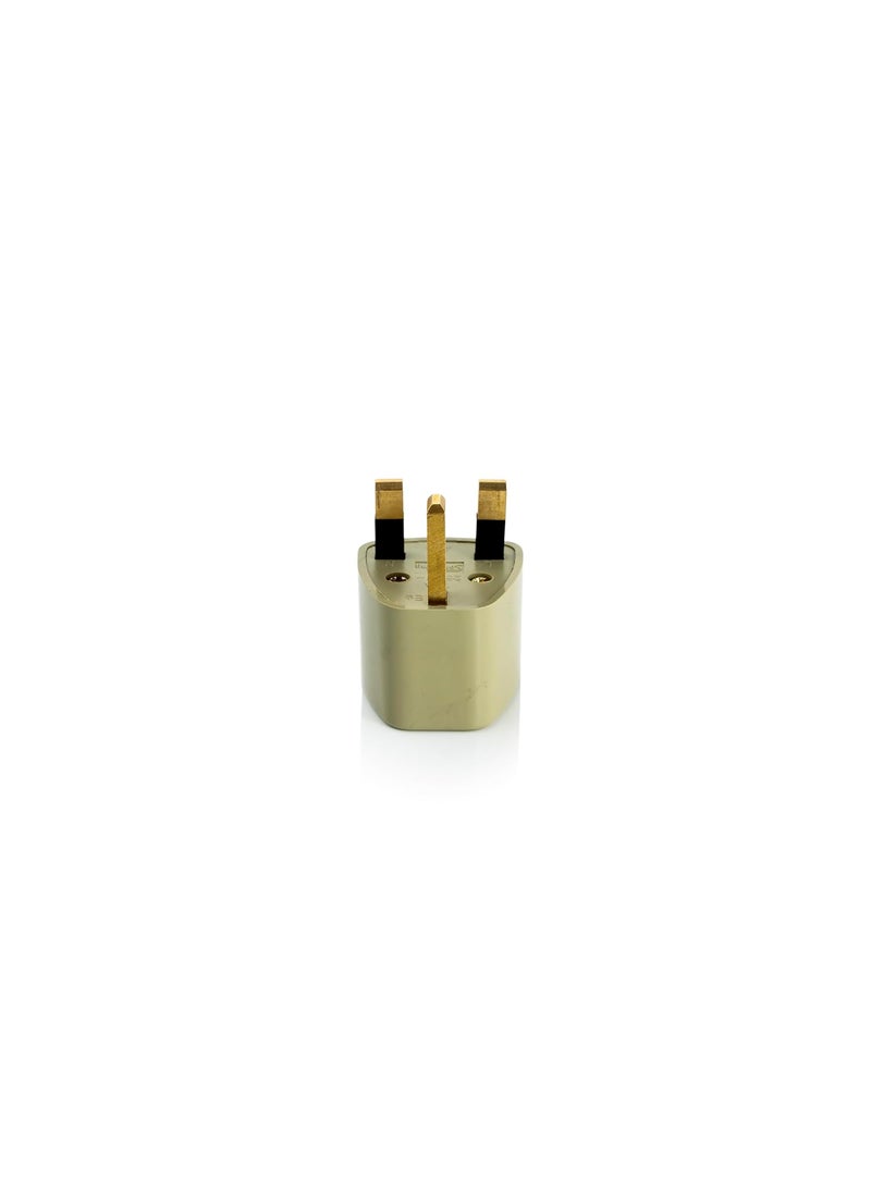 HI PLASST PINS N PLUGS HiPlasst Pack of 2 India to UK Plug Adapter TypeG Converter Universal Travel Adapter for UK UAE Singapore Hong Kong Ireland Kenya Dubai  - Image 2