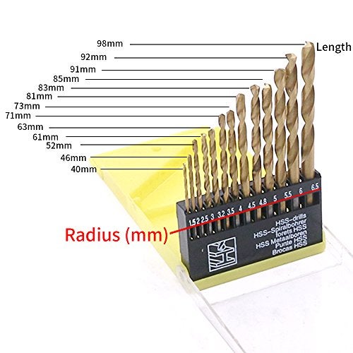 Swpeet Powerful Speedy Hand Drill 14Inch Capacity with 13Pcs Drill Bit Set Mini Hand Drill Manual inch with Finely Cast Steel Double Pinions Design Chucks and Grip Handle for Woods Plastics - Image 3