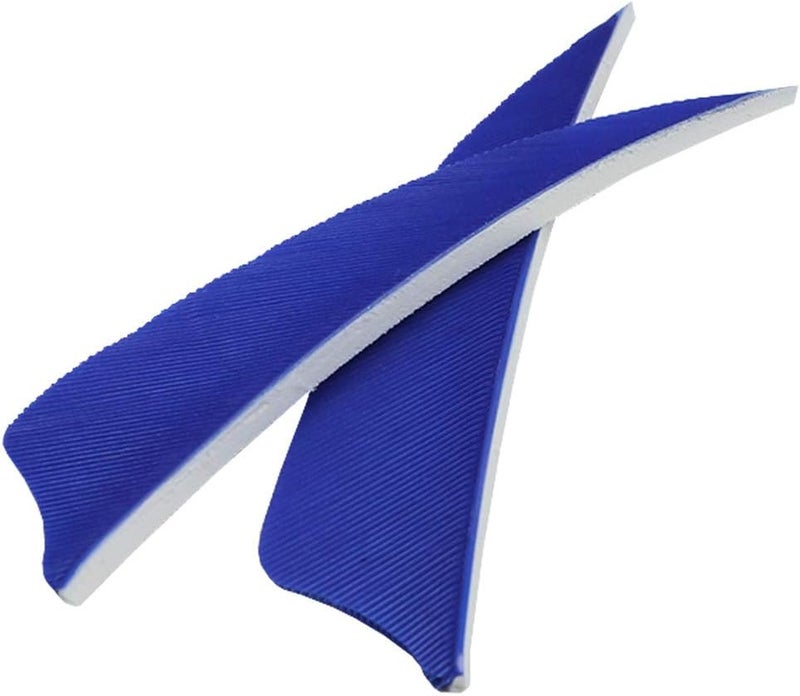 Letszhu Archery Arrows Feather Fletching 4 Inch Real Turkey Vanes for Hunting Target Shooting (25 Pack) - Image 1