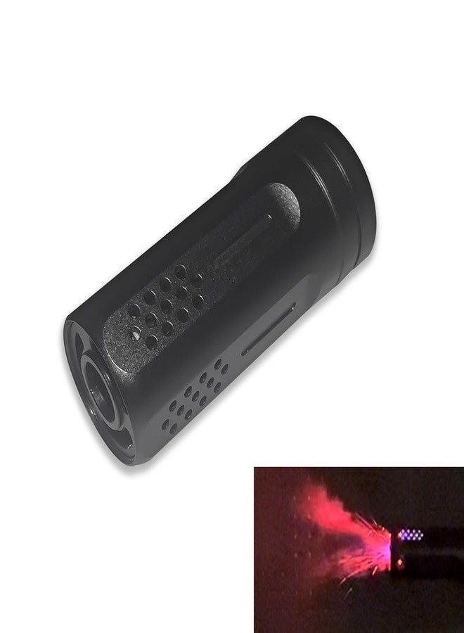 EMERBU Metal Simulated Spitfire Gel Splat Blaster Tracer Lighter Unit(7 Color Selection) - 14mm CCW Interface - for Ages 15+(Black) - Image 1