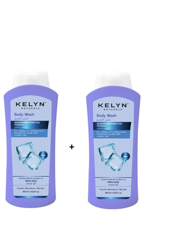 Kelyn Naturals Fresh Aqua Body Wash Soothing And Calming Formula