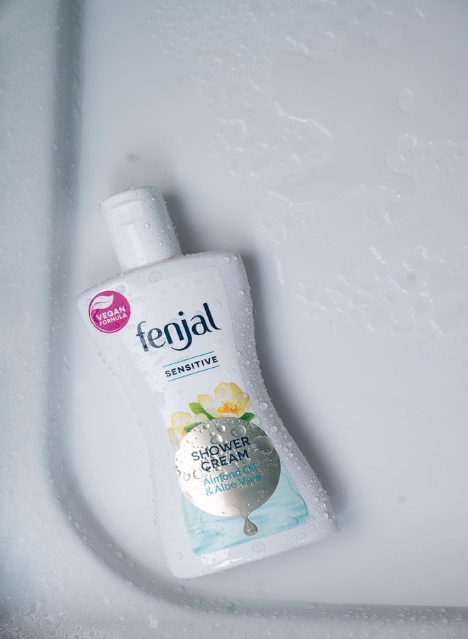Fenjal Sensitive Shower Cream with Almond Oil & Aloe Vera, 200 ml - Image 3