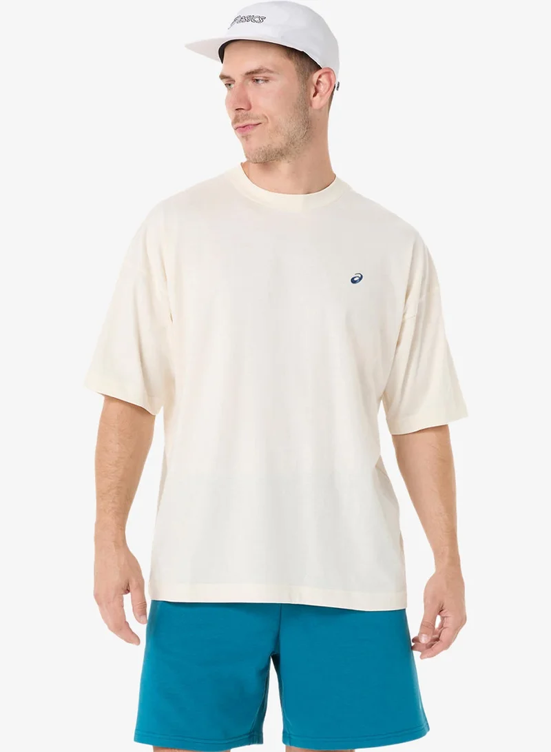 اسيكس تيشيرت بشعار سحاب