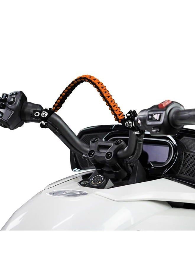 Xislet ATV Grab Strap, Universal for 0.75-1.37 Inch Handlebars Compatible with Polaris Sportsman Can Am Outlander Honda Foreman Motocycle Bike ATV Paracord Grip Handle for Kids - Image 1