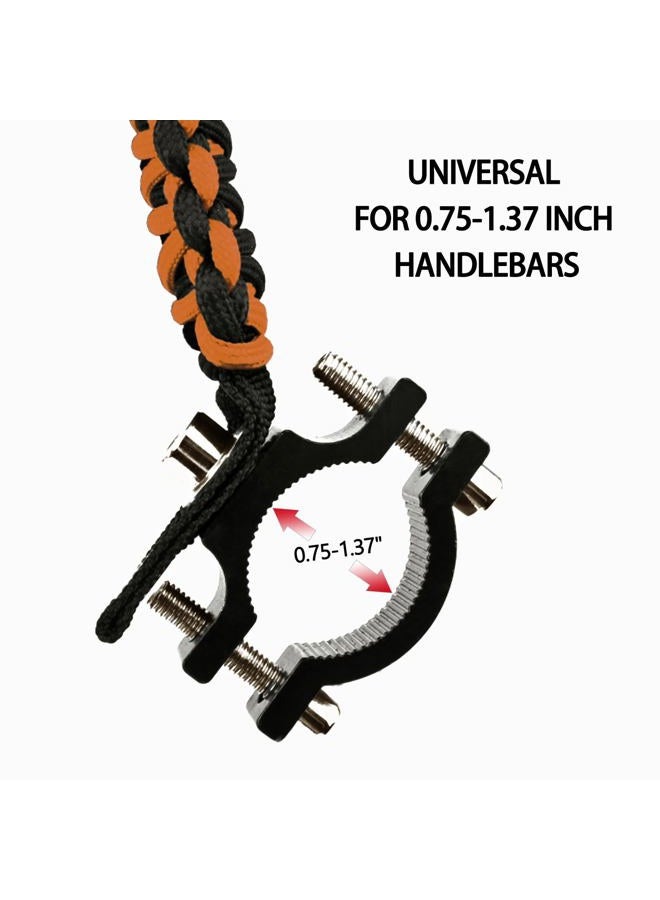 Xislet ATV Grab Strap, Universal for 0.75-1.37 Inch Handlebars Compatible with Polaris Sportsman Can Am Outlander Honda Foreman Motocycle Bike ATV Paracord Grip Handle for Kids - Image 5