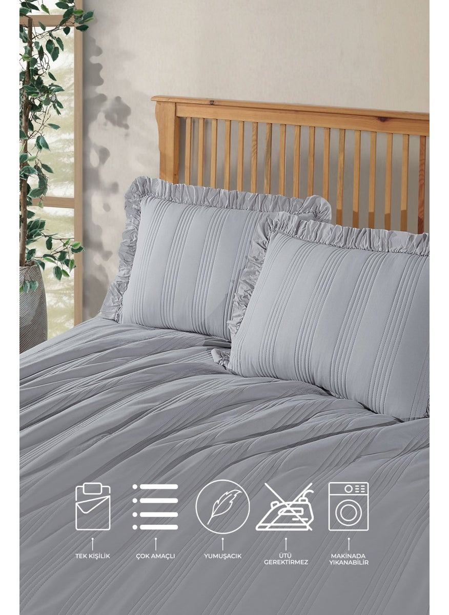 Fiorella Bedspread Single Gray - pzsku/Z85E8514B939B41C807FAZ/45/_/1741093624/f952aa40-f5a8-4975-9d83-0391e6d7e947