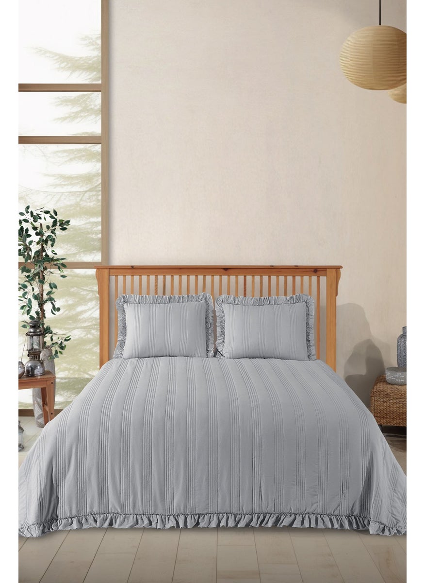 Fiorella Bedspread Single Gray - pzsku/Z85E8514B939B41C807FAZ/45/_/1741093637/cd11e877-a0af-4b18-aa2f-97eb12b4783f